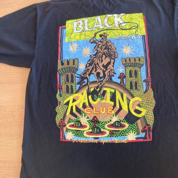 Shredders Digest Black T-shirt S Black Mamba Racing Club - Picture 6 of 10